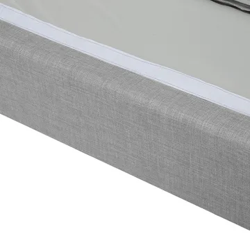 Hjørnesofa Elvenes - Grå, mørkt tre/Høyrevendt - Møbler - Sofaer - Sofa med sjeselong
