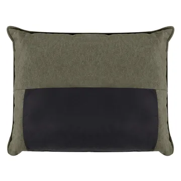 Hjørnesofa Elvenes - Grønn, mørkt tre/Høyrevendt - Møbler - Sofaer - Sofa med sjeselong