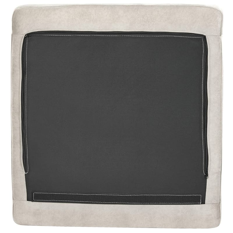 Hjørnesofa Flam - Grå, svart/ Høyrevendt/ Fløyel - Møbler - Sofaer - Hjørnesofa - Hjørnesofa med divan