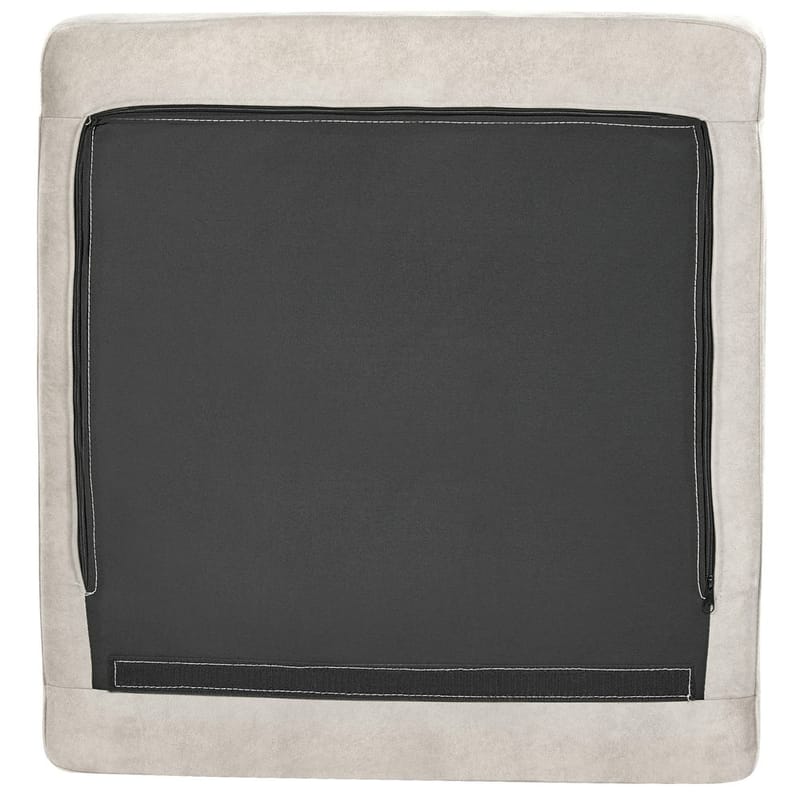 Hjørnesofa Flam - Grå, svart/ Venstrevendt/ Fløyel - Møbler - Sofaer - Hjørnesofa