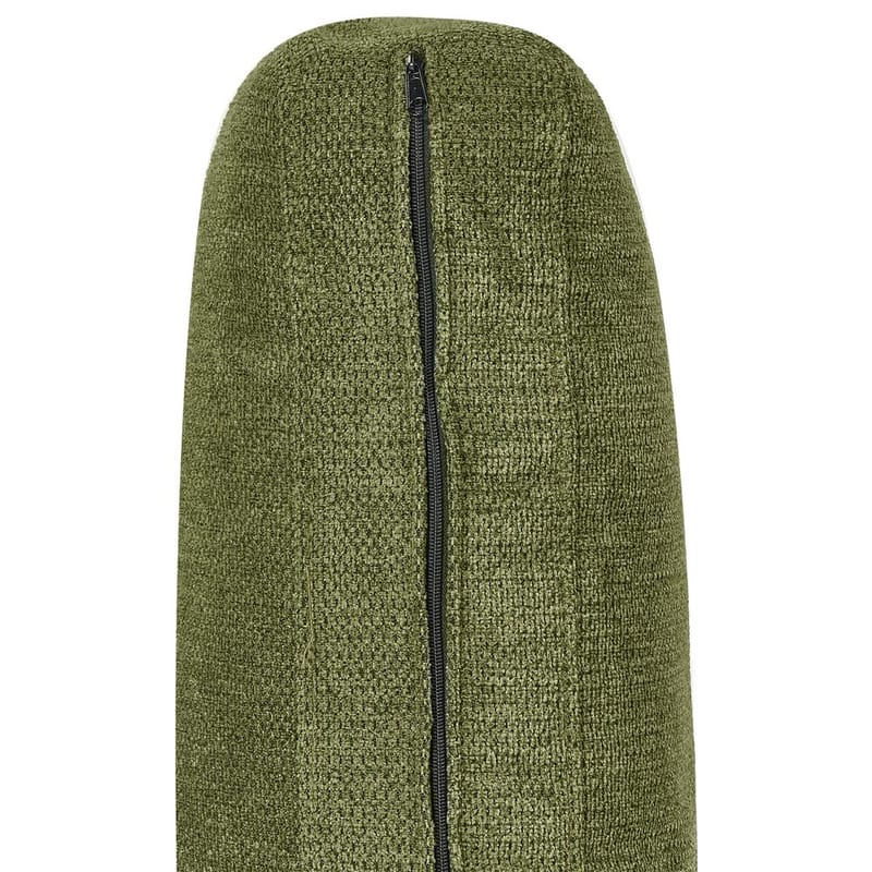 Hjørnesofa Flam - Grønn, Svart/Vend mot venstre/Polyester - Møbler - Sofaer - Hjørnesofa