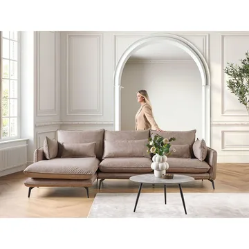 Hjørnesofa Gallo - Høyrevendt - Møbler - Sofaer - Sofa med sjeselong