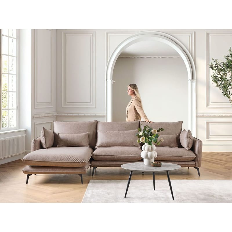 Hjørnesofa Gallo - Høyrevendt - Møbler - Sofaer - Hjørnesofa - Hjørnesofa med divan