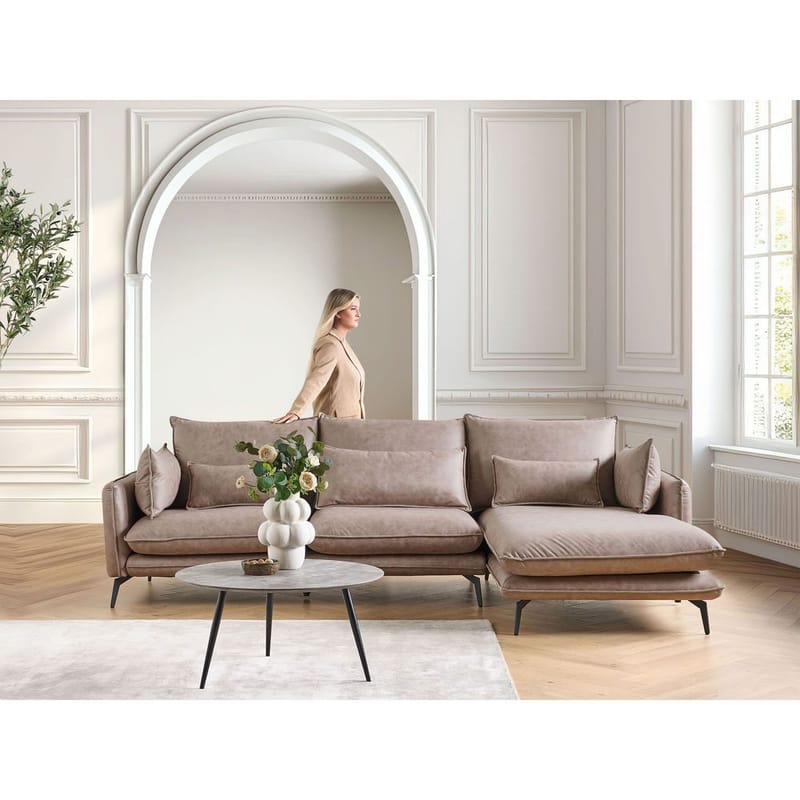 Hjørnesofa Gallo - Venstrevendt - Møbler - Sofaer - Hjørnesofa - Hjørnesofa med divan