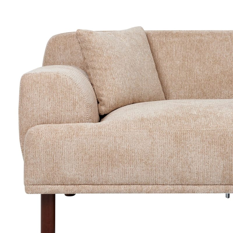 Hjørnesofa Holt - Beige, brun/polyester - Møbler - Sofaer - Hjørnesofa