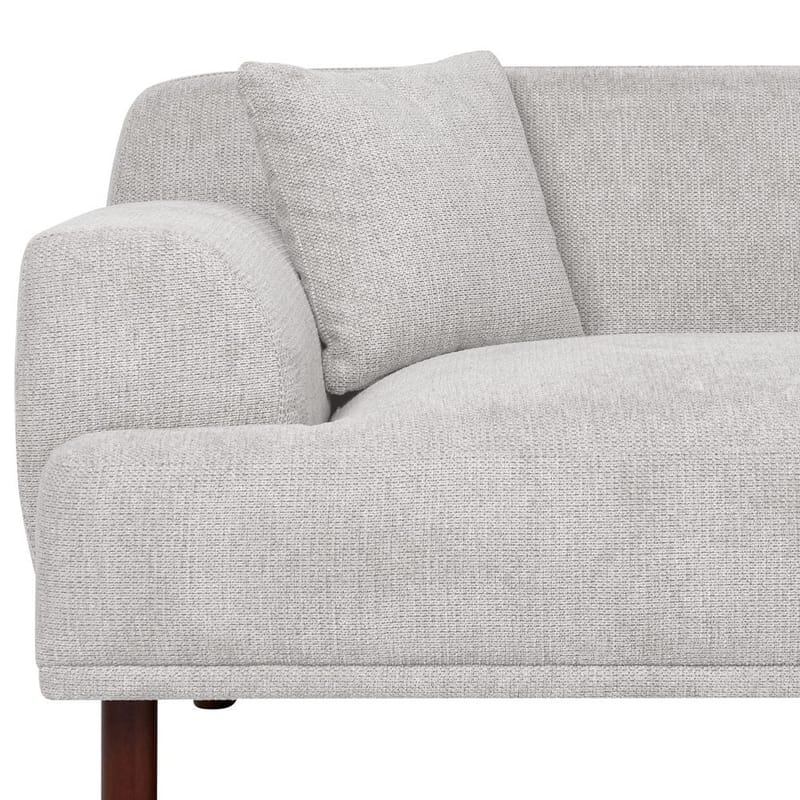 Hjørnesofa Holt - Grå, brun/Polyester - Møbler - Sofaer - Hjørnesofa - Hjørnesofa med divan