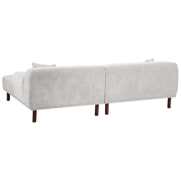 Hjørnesofa Holt - Grå, brun/Polyester - Møbler - Sofaer - Sofa med sjeselong