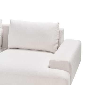 Hjørnesofa Mariferd - Beige, svart, mørkt tre/høyrevendt - Møbler - Sofaer - Sofa med sjeselong