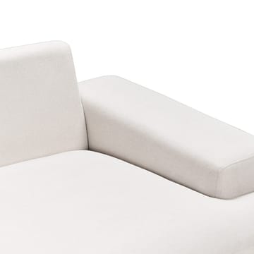 Hjørnesofa Mariferd - Beige, svart, mørkt tre/høyrevendt - Møbler - Sofaer - Sofa med sjeselong
