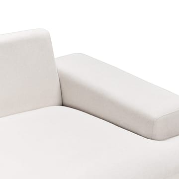 Hjørnesofa Mariferd - Beige, svart, mørkt tre/Venstrevendt - Møbler - Sofaer - Sofa med sjeselong
