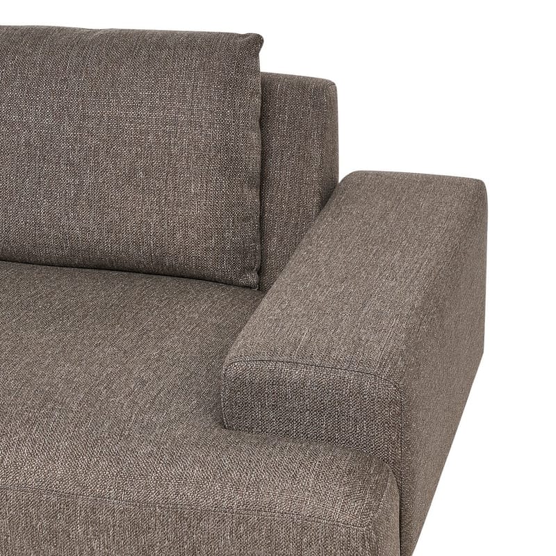 Hjørnesofa Mariferd - Brun, svart, mørkt tre/Høyrevendt - Møbler - Sofaer - Hjørnesofa