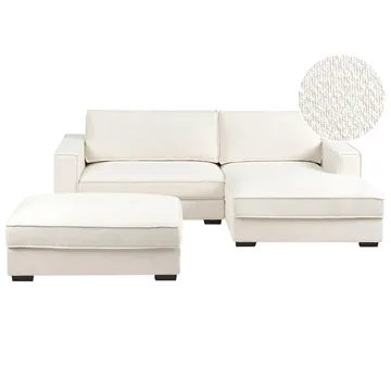 Hjørnesofa med fotskammel Renders - Beige - Møbler - Sofaer - Sofa med sjeselong