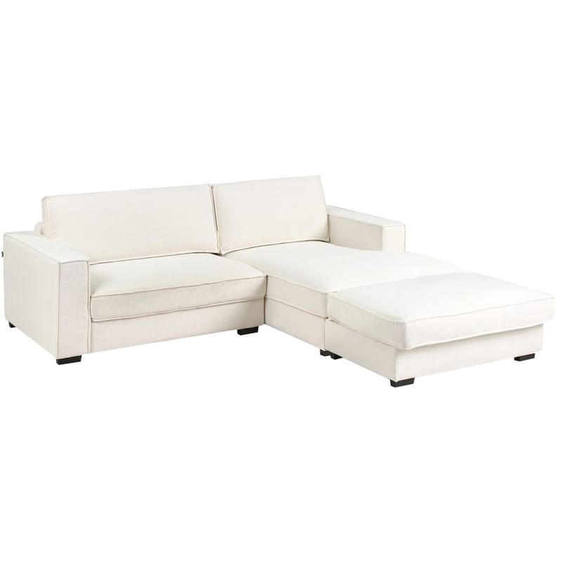 Hjørnesofa med fotskammel Renders - Beige - Møbler - Sofaer - Hjørnesofa - Hjørnesofa med divan
