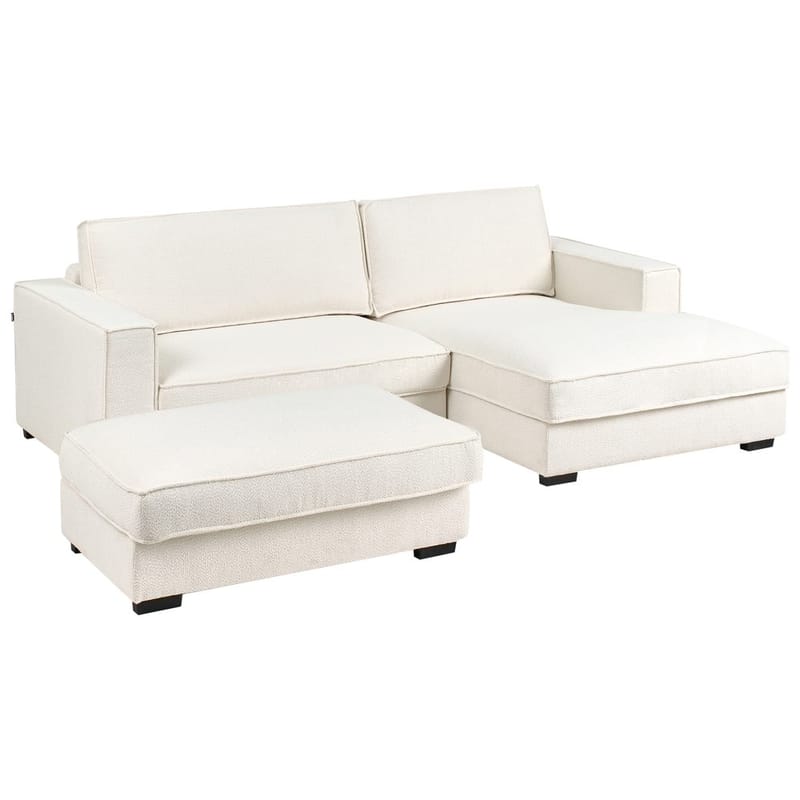 Hjørnesofa med fotskammel Renders - Beige - Møbler - Sofaer - Hjørnesofa - Hjørnesofa med divan