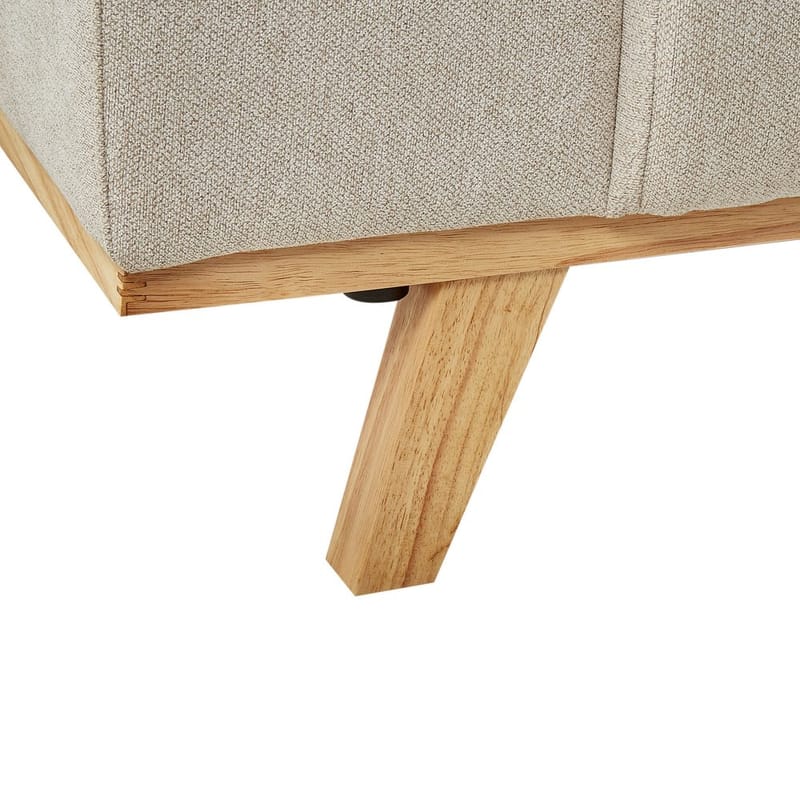 Hjørnesofa Nora - Beige, lyst tre/venstrevendt - Møbler - Sofaer - Hjørnesofa