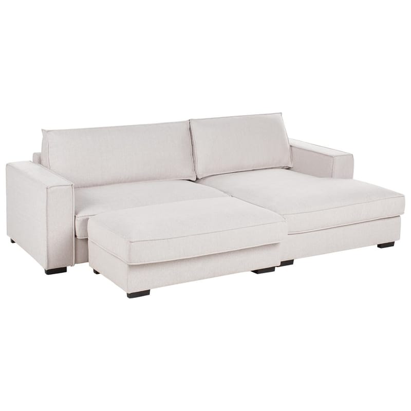 Hjørnesofa Renders - Lys beige - Møbler - Sofaer - Hjørnesofa - Hjørnesofa med divan