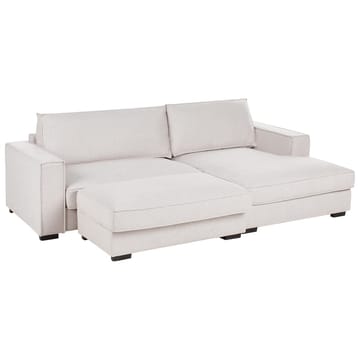 Hjørnesofa Renders - Lys beige - Møbler - Sofaer - Sofa med sjeselong