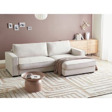 Hjørnesofa Renders - Lys beige - Møbler - Sofaer - Sofa med sjeselong