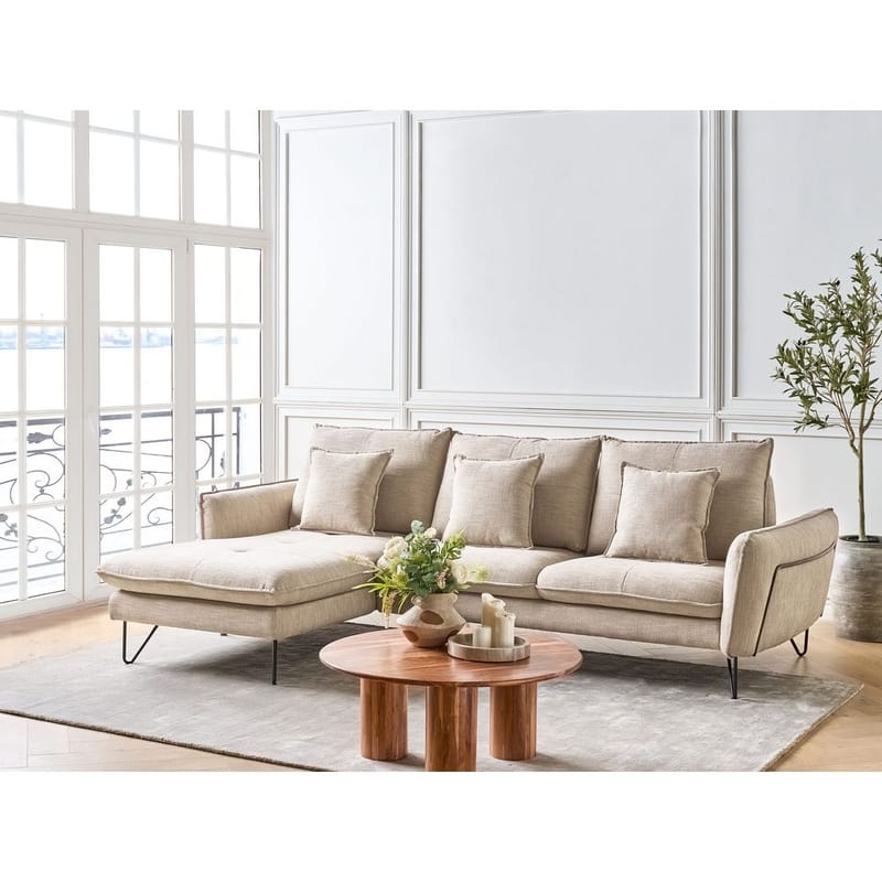 Hjørnesofa Sersan - Høyrevendt - Møbler - Sofaer - Hjørnesofa - Hjørnesofa med divan