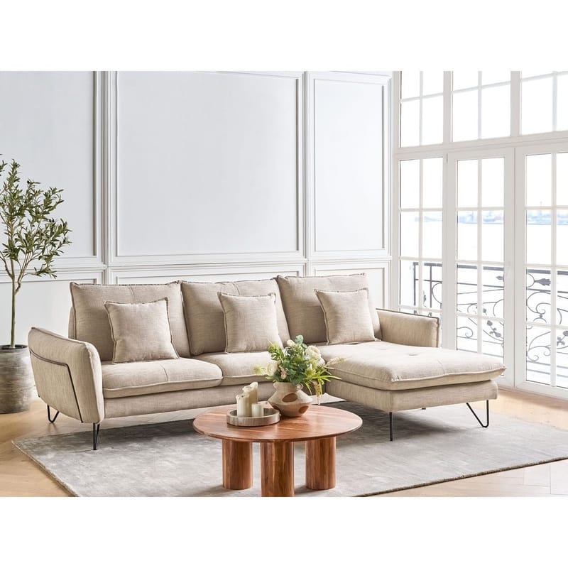 Hjørnesofa Sersan - Venstrevendt - Møbler - Sofaer - Hjørnesofa - Hjørnesofa med divan