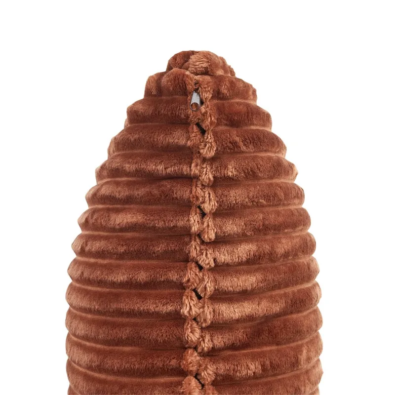 Hjørnesofa Stenum - Brun, messing/Høyrevendt - Møbler - Sofaer - Hjørnesofa