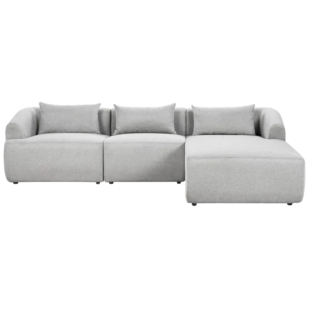 Hjørnesofa Svansele - Grå/ Venstrevendt