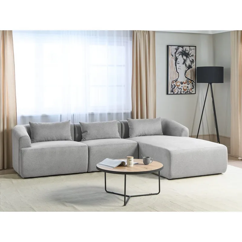 Hjørnesofa Svansele - Grå/ Venstrevendt - Møbler - Sofaer - Hjørnesofa