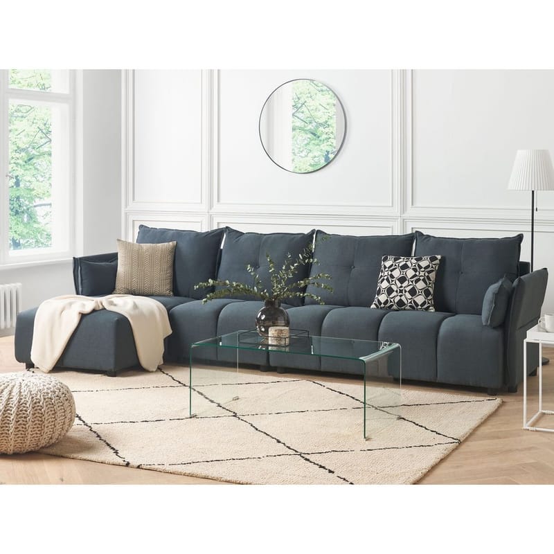 Hjørnesofa Tomra - Grafittgrå - Møbler - Sofaer - Hjørnesofa