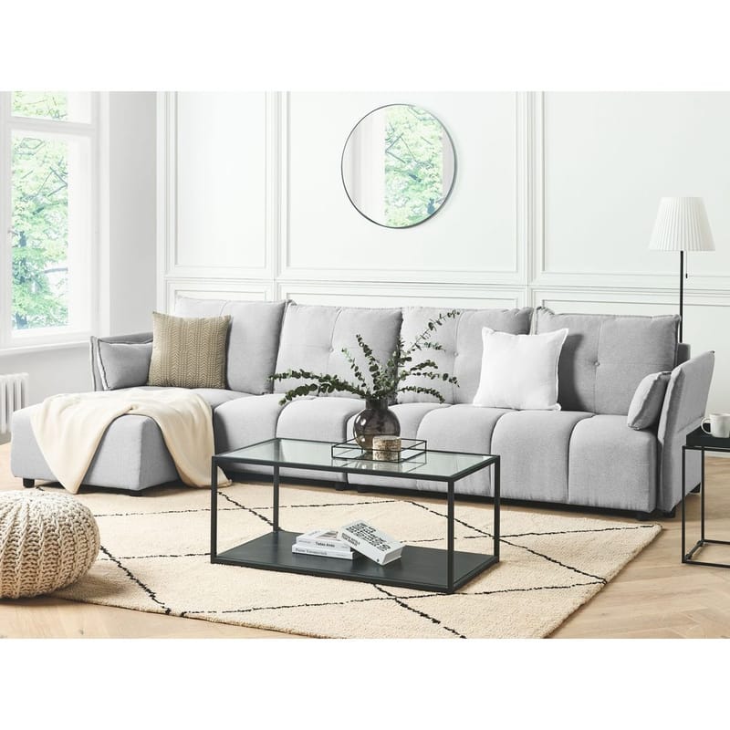 Hjørnesofa Tomra - Lys grå - Møbler - Sofaer - Hjørnesofa