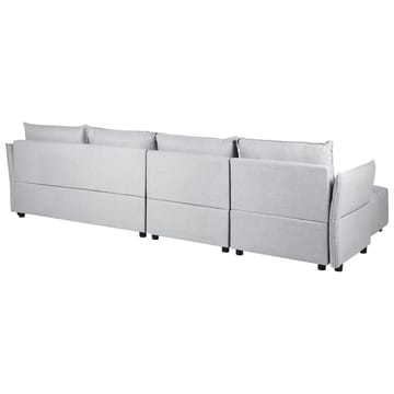 Hjørnesofa Tomra - Lys grå - Møbler - Sofaer - Sofa med sjeselong