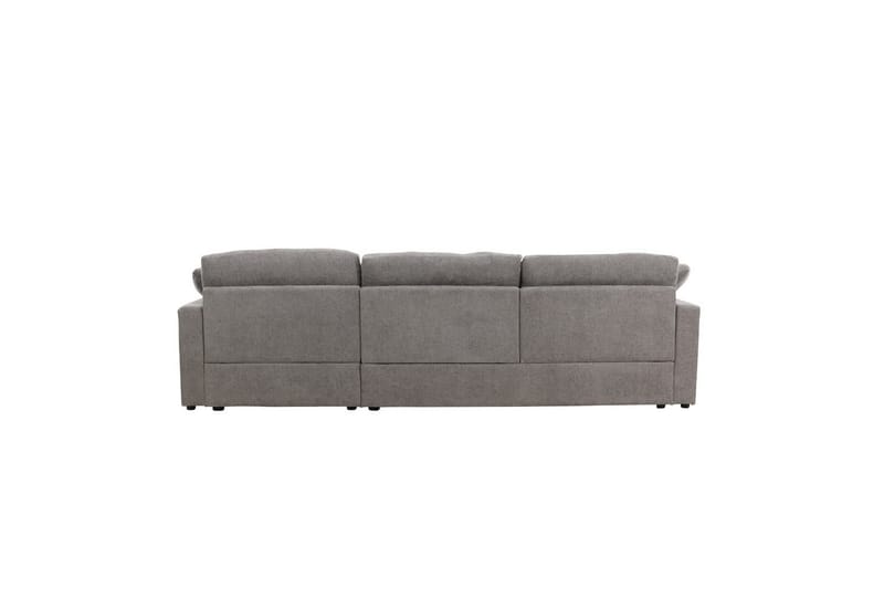 Hjørnesofa VIND Amalfi Mørk grå - Mørk grå - Møbler - Sofaer - Sofa med sjeselong