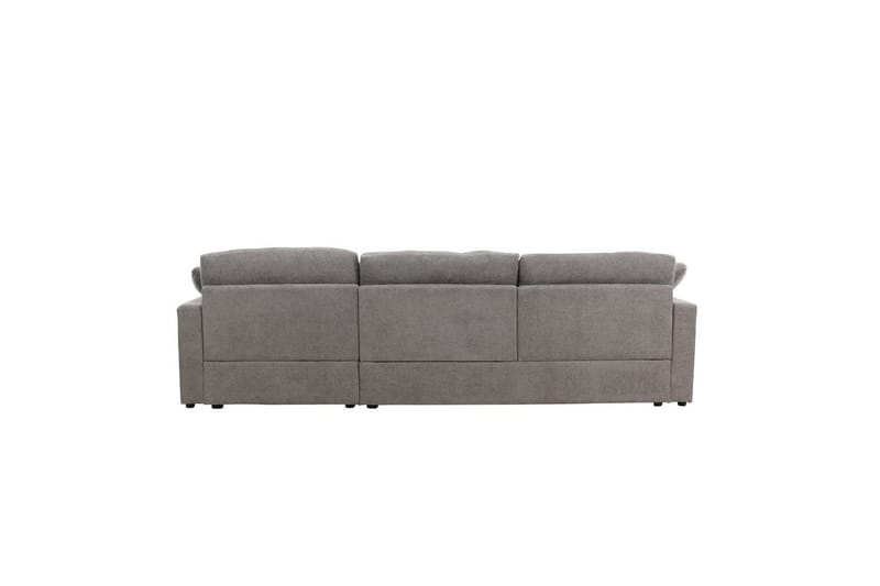 Hjørnesofa VIND Amalfi mørkegrå - Møbler - Sofaer - Sofa med sjeselong