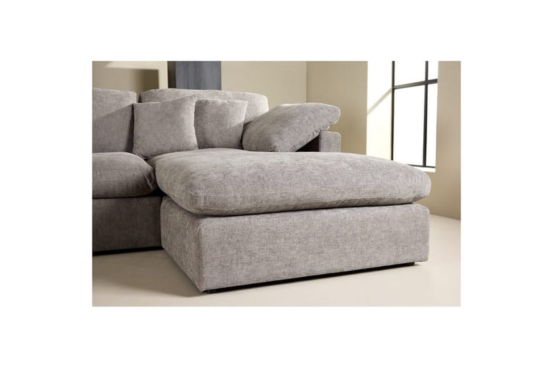 Hjørnesofa VIND Amalfi mørkegrå - Møbler - Sofaer - Sofa med sjeselong