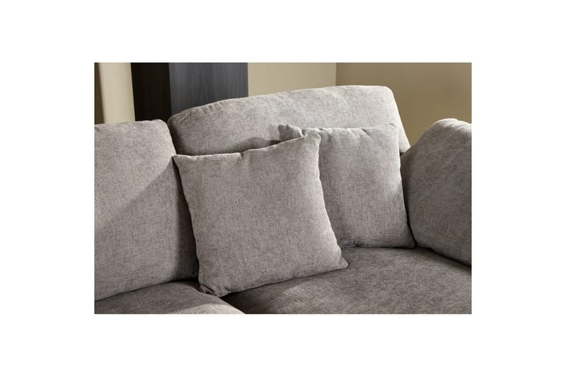 Hjørnesofa VIND Amalfi mørkegrå - Møbler - Sofaer - Sofa med sjeselong