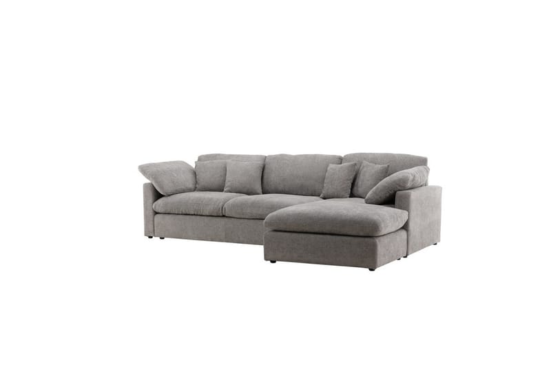 Hjørnesofa VIND Amalfi mørkegrå - Møbler - Sofaer - Sofa med sjeselong