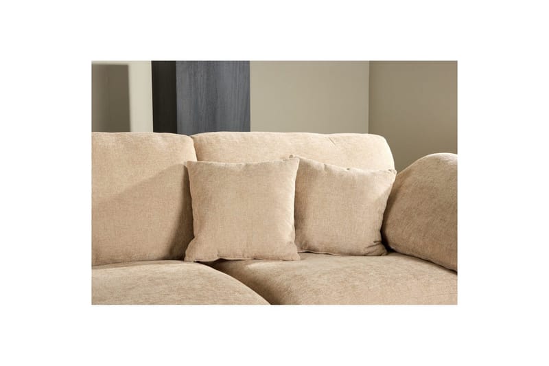 Hjørnesofa VIND Amalfi Sand - Møbler - Sofaer - Sofa med sjeselong