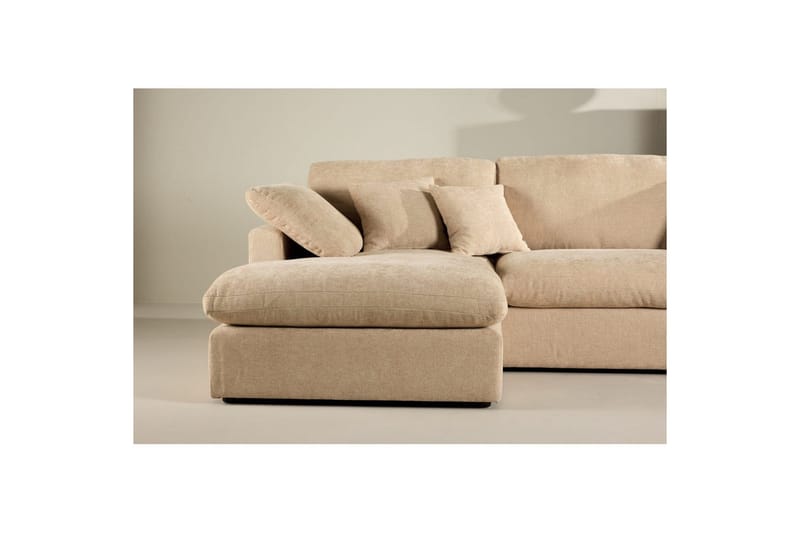 Hjørnesofa VIND Amalfi Sand - Møbler - Sofaer - Sofa med sjeselong