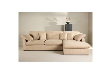 Hjørnesofa VIND Amalfi Sand - Møbler - Sofaer - Sofa med sjeselong