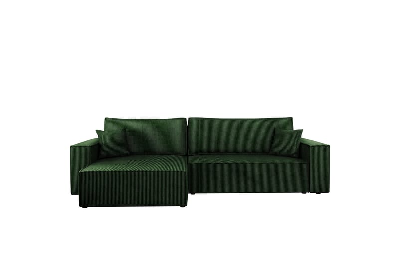 Hobson Sofa med Divan 3-seter, Grønn