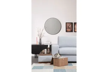 Huelva 5-seter Høyrevendt L-formet Sofa med Sjeselong 308 cm i Stoff - Grå - Møbler - Sofaer - Sofa med sjeselong