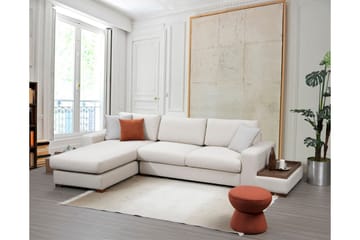 Huelva Divansofa - Beige - Møbler - Sofaer - Sofa med sjeselong