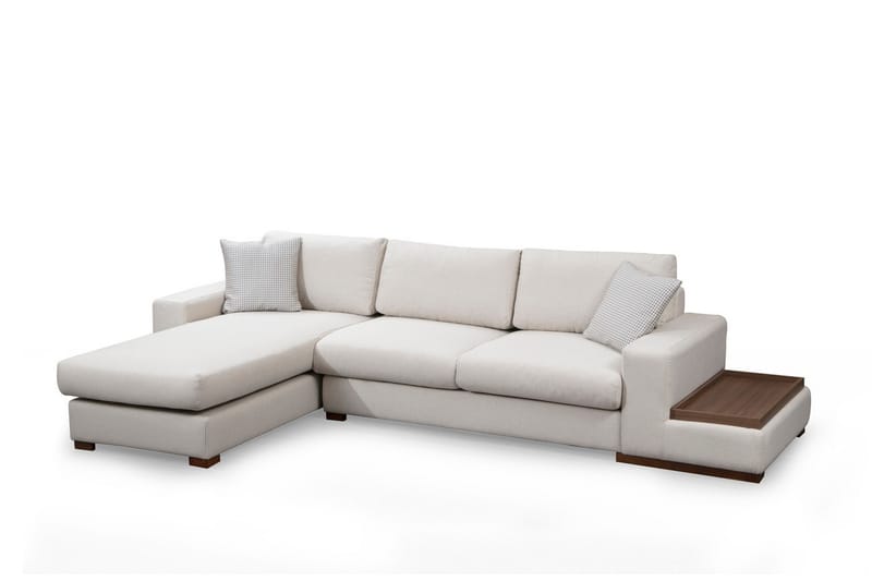 Huelva Divansofa - Beige - Møbler - Sofaer - Sofa med sjeselong