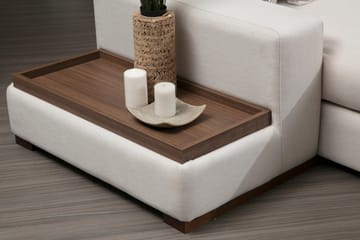 Huelva Divansofa - Beige - Møbler - Sofaer - Sofa med sjeselong