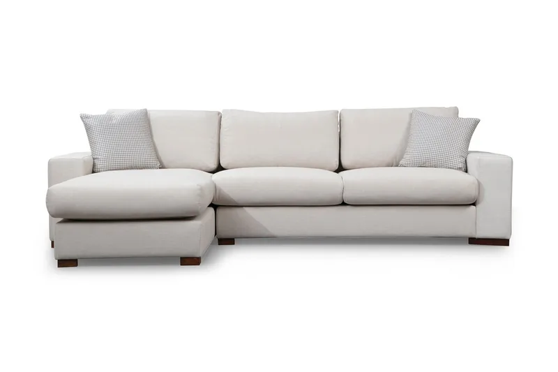 Huelva Divansofa - Beige - Møbler - Sofaer - Sofa med sjeselong