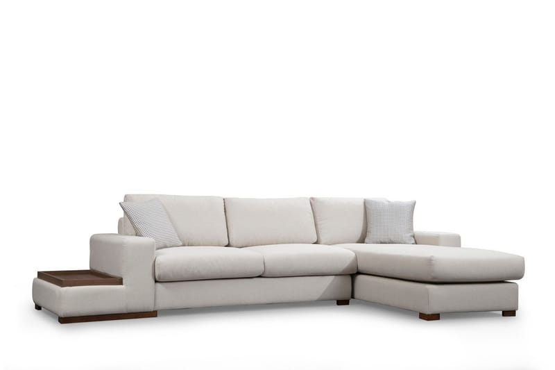 Huelva Divansofa - Beige - Møbler - Sofaer - Sofa med sjeselong