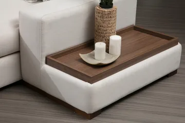 Huelva Divansofa - Beige - Møbler - Sofaer - Hjørnesofa - Hjørnesofa med divan