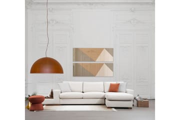 Huelva Divansofa - Beige - Møbler - Sofaer - Sofa med sjeselong