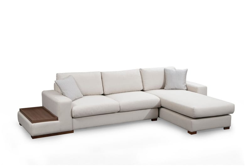 Huelva Divansofa - Beige - Møbler - Sofaer - Sofa med sjeselong