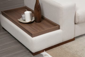 Huelva Divansofa - Beige - Møbler - Sofaer - Sofa med sjeselong