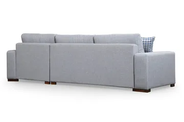 Huelva Divansofa - Grå - Møbler - Sofaer - Sofa med sjeselong